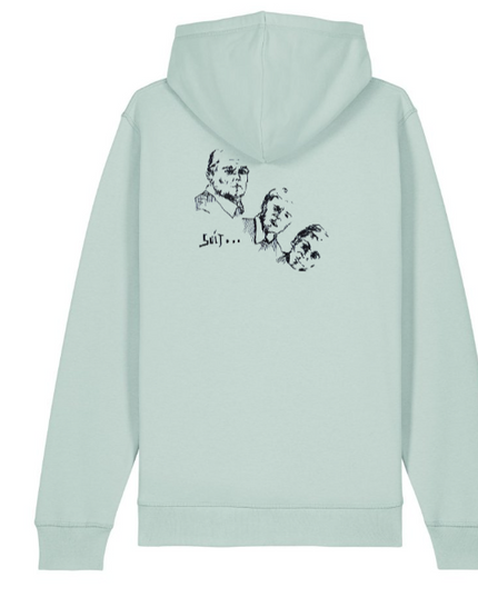SUIT / Sweatshirt à capuche personnalisé  / Drummer 2.0 Stanley / Stella  - Unisexe - Coton Bio