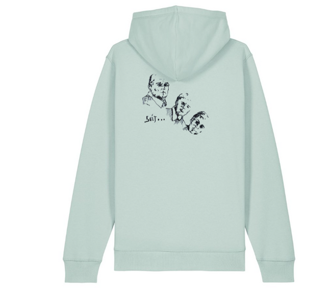 SUIT / Sweatshirt à capuche personnalisé  / Drummer 2.0 Stanley / Stella  - Unisexe - Coton Bio