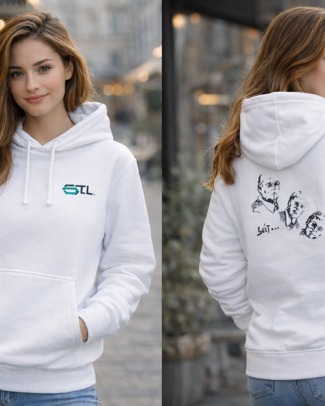 SUIT / Sweatshirt à capuche personnalisé  / Drummer 2.0 Stanley / Stella  - Unisexe - Coton Bio