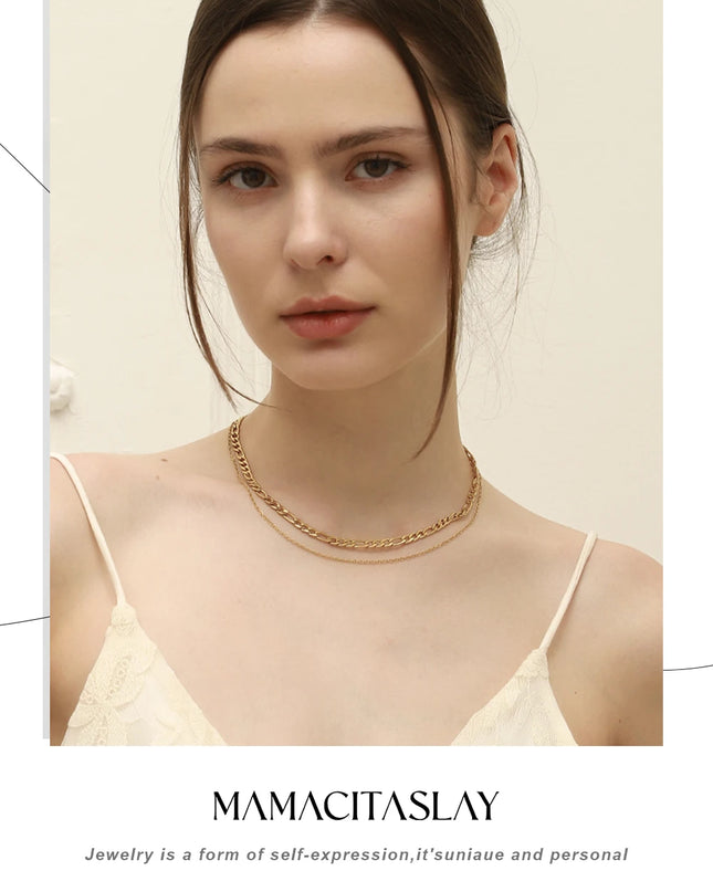 Collier pendentif tarot – Acier inoxydable et zircon – Plaqué or 18 carats – Bijou femme élégant et résistant